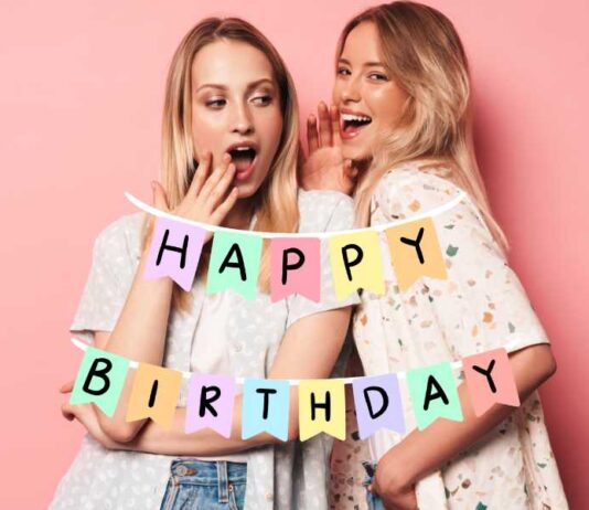 Mensagem de aniversário para amiga